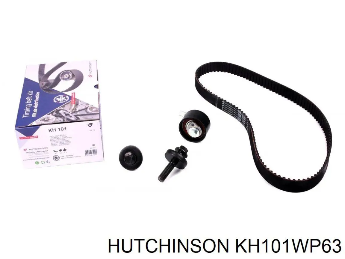 Комплект ГРМ Hutchinson KH101WP63 ціна, від 93.64 USD