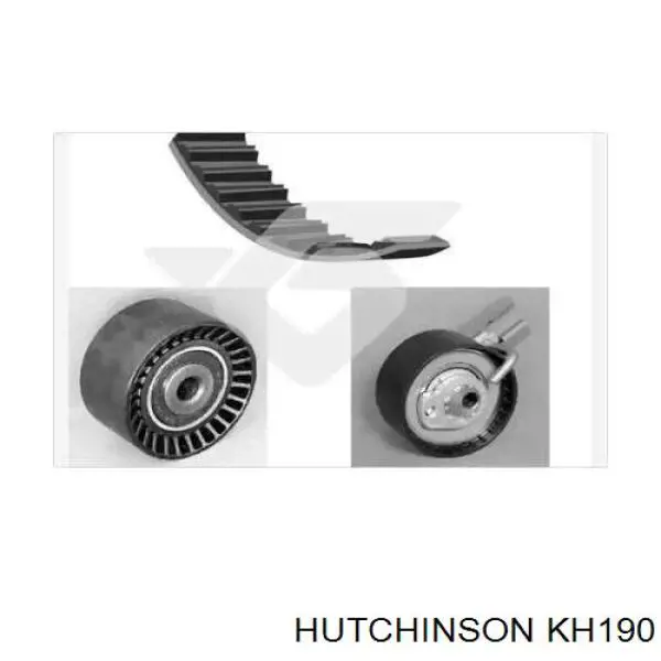 KH190 Hutchinson Ремінь ГРМ, комплект