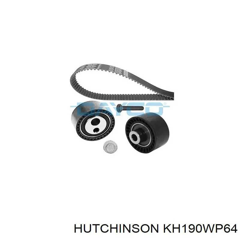 KH190WP64 Hutchinson Ремінь ГРМ, комплект