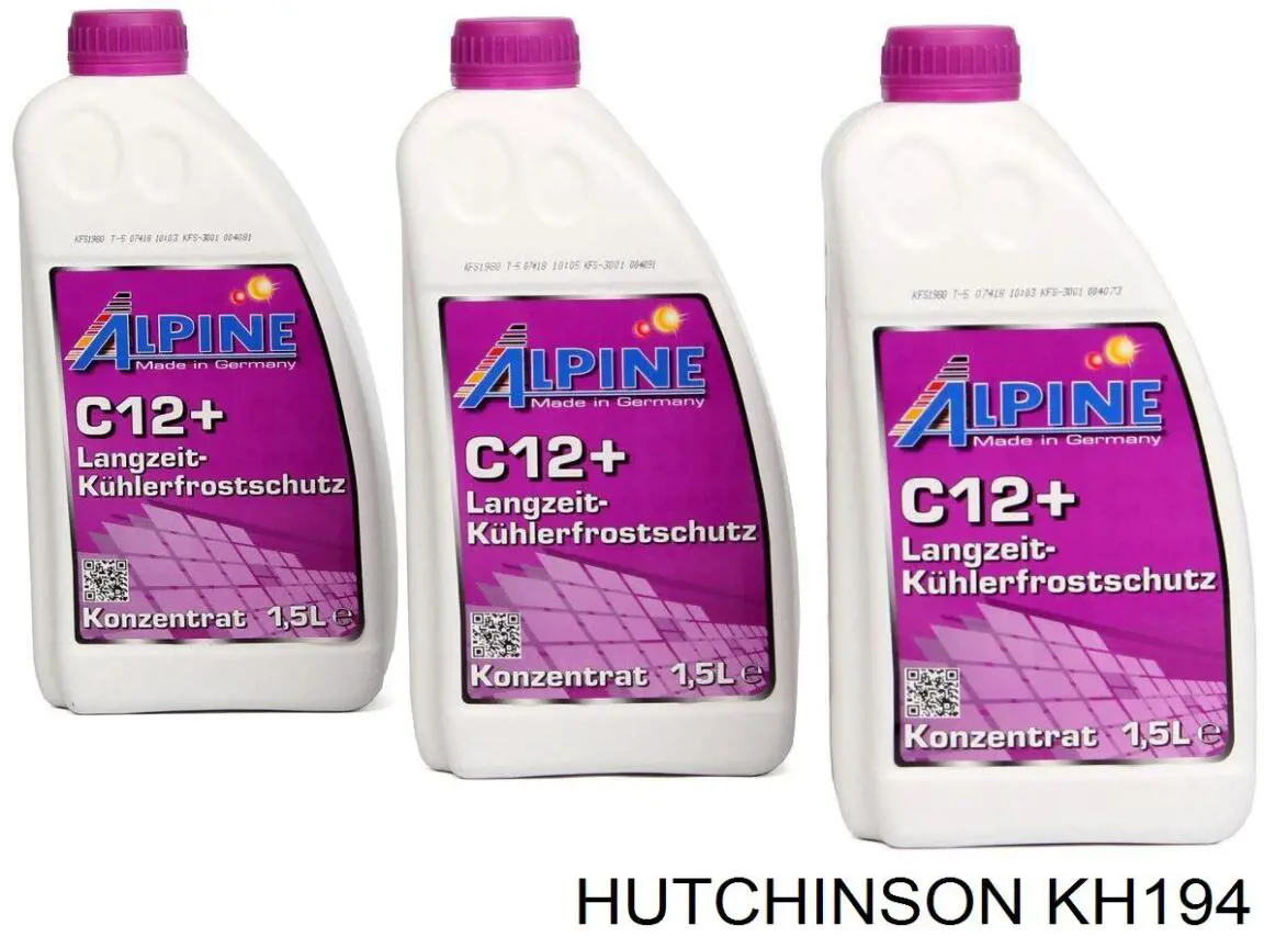 Комплект ГРМ Hutchinson KH194 ціна, від 91.61 USD