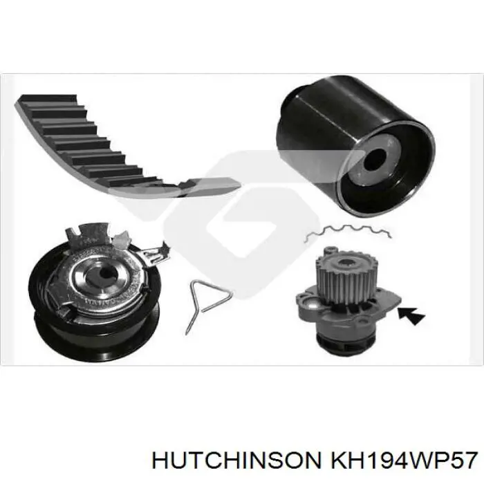 KH194WP57 Hutchinson комплект грм