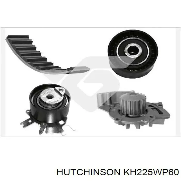 KH225WP60 Hutchinson Ремінь ГРМ, комплект