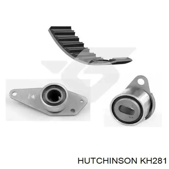 KH281 Hutchinson Ремінь ГРМ, комплект