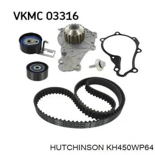 Комплект ГРМ KDP452360 SNR