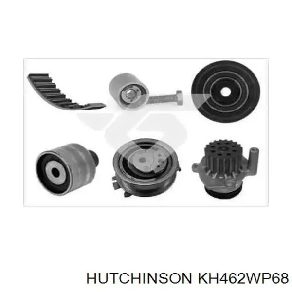 KH462WP68 Hutchinson Ремінь ГРМ, комплект