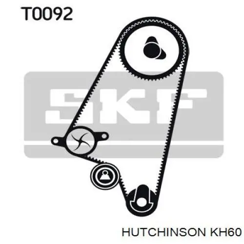 Комплект ГРМ KH60 Hutchinson