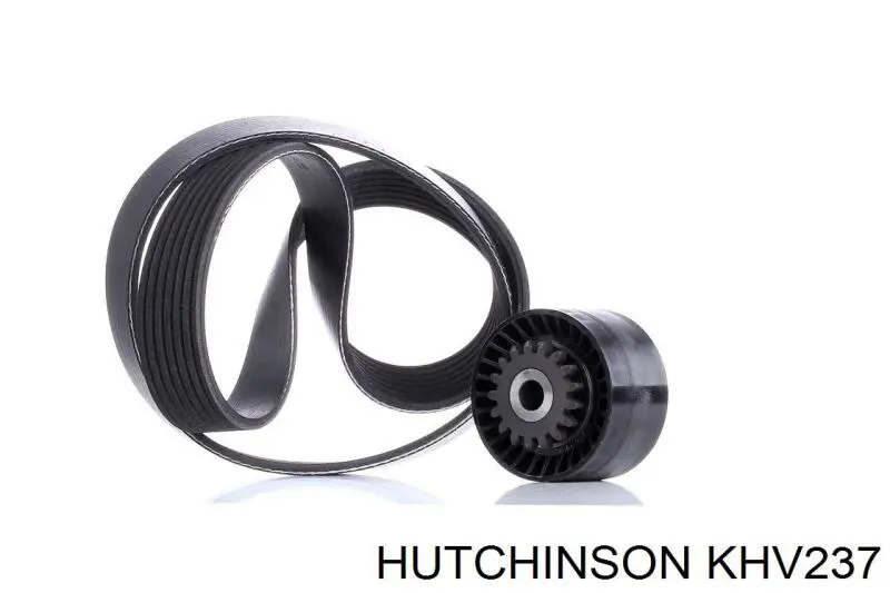 Ремінь приводний, агрегатів, комплект Hutchinson KHV237 ціна, від 47.78 USD
