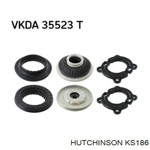 Купити KS186 Hutchinson Опора амортизатора переднього