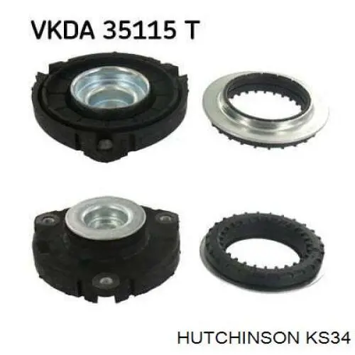 Опора амортизатора переднього KS34 Hutchinson