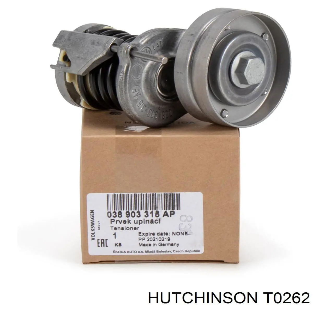 Натягувач приводного ременя Hutchinson T0262 ціна, від 25.15 USD