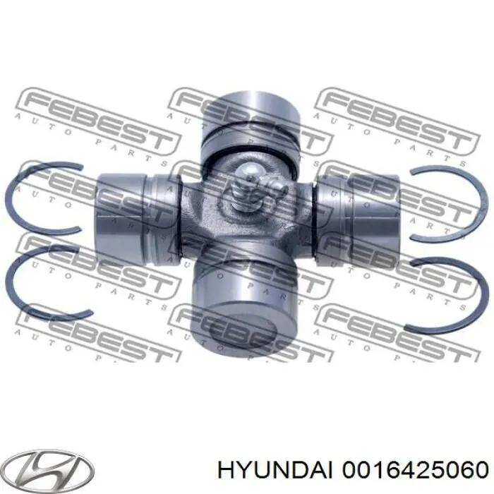 0016425060 Hyundai/Kia хрестовина карданного валу