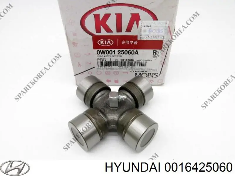 Хрестовина карданного валу Hyundai/Kia 0016425060 ціна, від 10.50 USD
