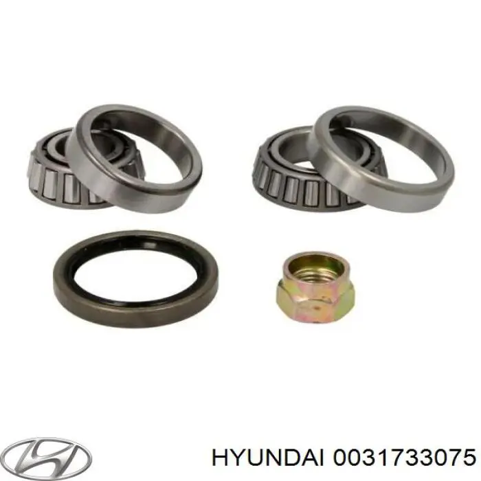 Купити 0031733075 Hyundai/Kia Підшипник маточини задньої, зовнішній