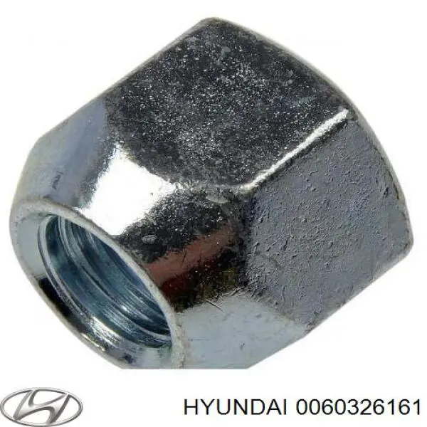 Гайка кріплення колеса Hyundai/Kia 0060326161 ціна, від 1.39 USD