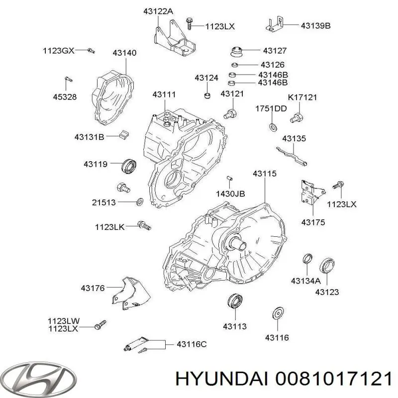 Hyundai/Kia 531803E100 ціна, від 2.69 USD
