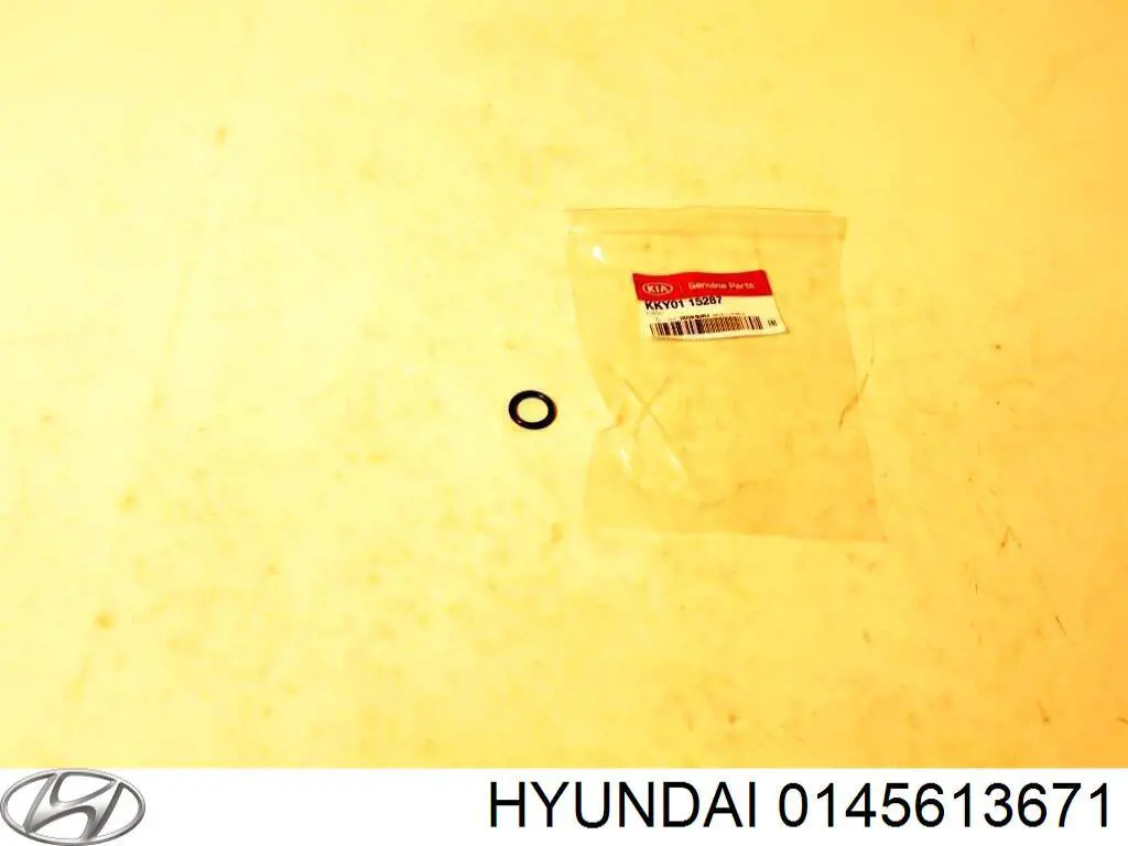 0145613671 Hyundai/Kia кільце ущільнювача штуцера зворотного шланга форсунки