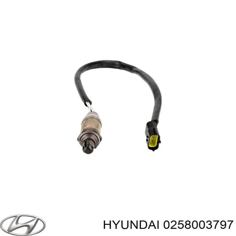 0K08B18861 Hyundai/Kia Лямбдазонд, датчик кисню до каталізатора