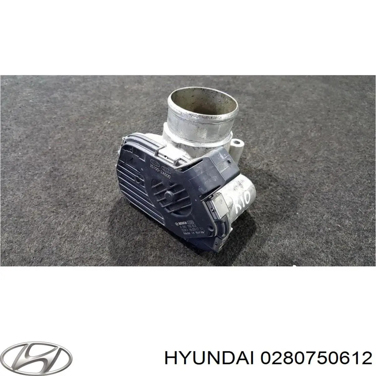 351002A600FFF Hyundai/Kia Дросільна заслінка в зборі
