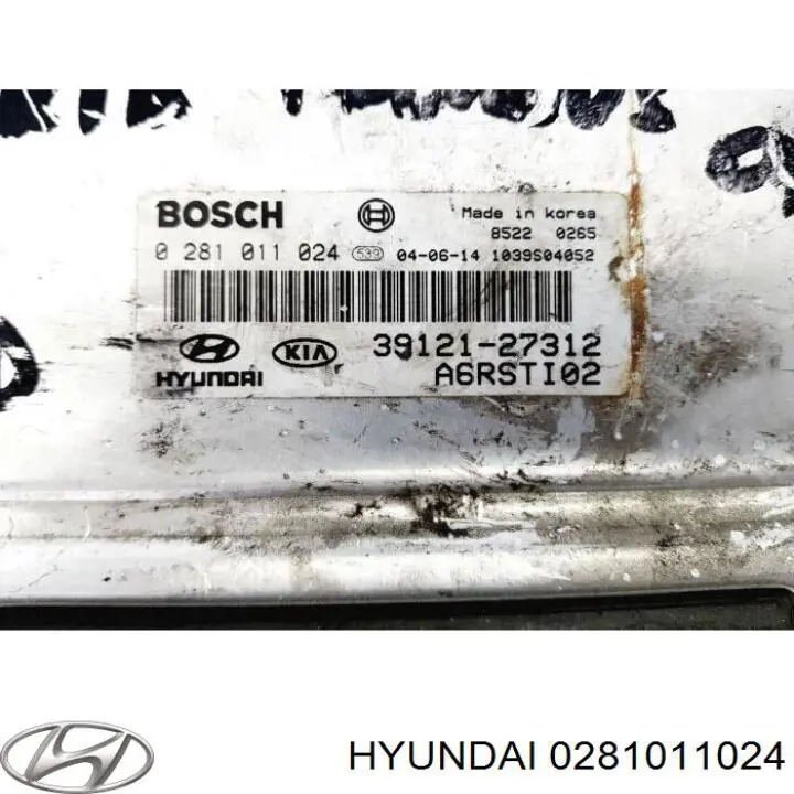 Блок двигуна Hyundai/Kia 0281011024