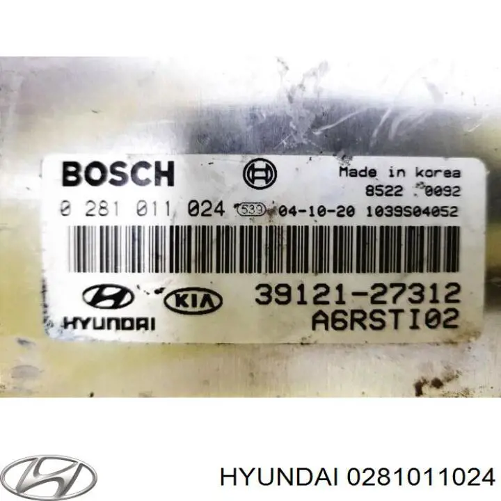 0281011024 Hyundai/Kia Блок електронного управління