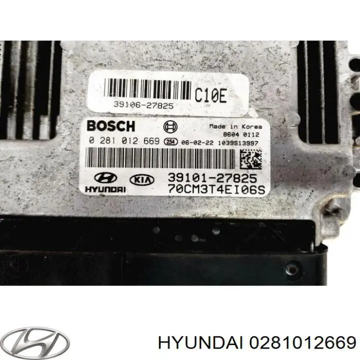 ЕБУ Hyundai/Kia 0281012669 ціна, від 88.69 USD