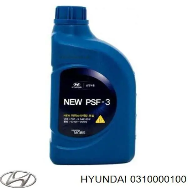 0310000100 Hyundai/Kia рідина гідропідсилювача керма