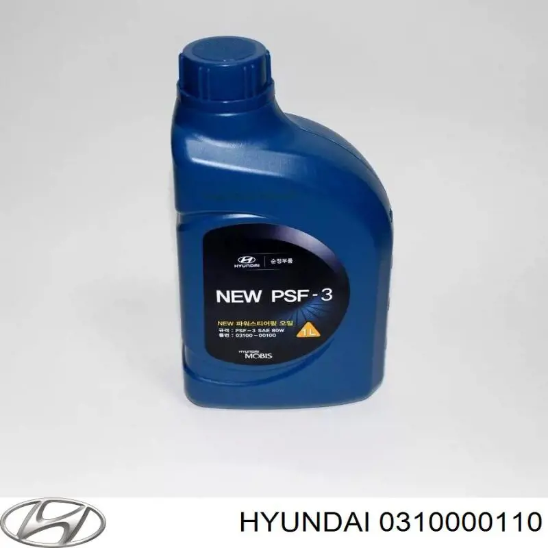 0310000110 Hyundai/Kia рідина гідропідсилювача керма