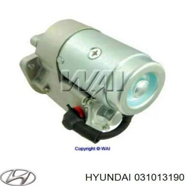 Стартер 031013190 Hyundai/Kia