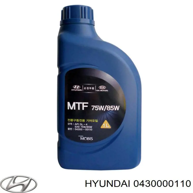 0430000110 Hyundai/Kia масло трансмісії