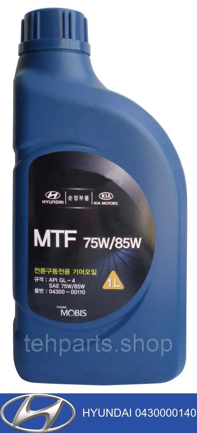 Масло трансмісії Hyundai/Kia 0430000140 ціна, від 15.55 USD