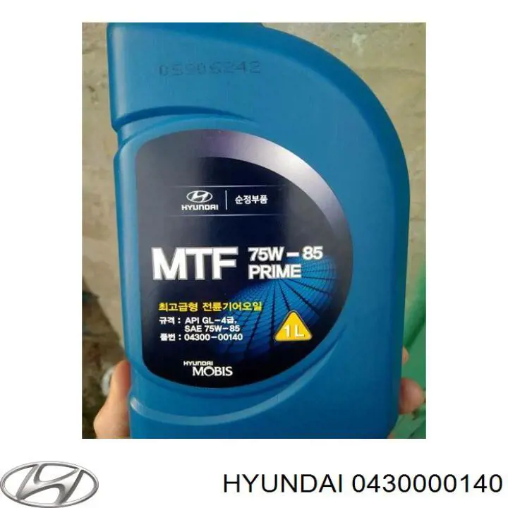 Масло трансмісії 0430000140 Hyundai/Kia