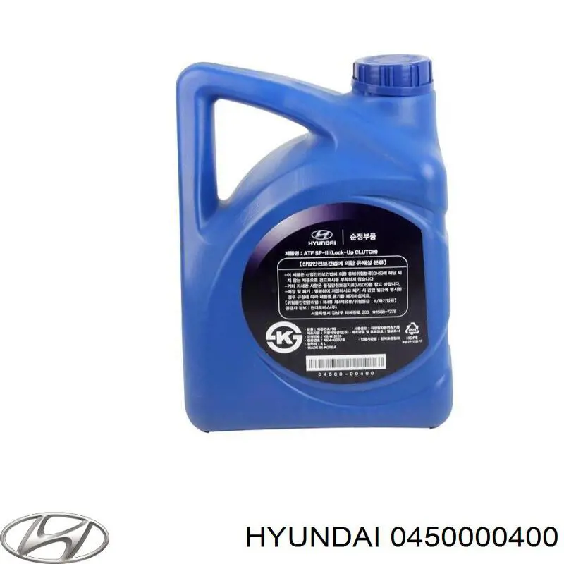 Масло трансмісії 0450000400 Hyundai/Kia