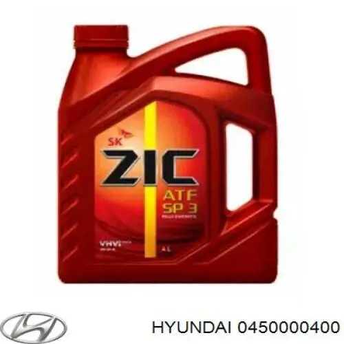 Масло трансмісійне для коробки передач Hyundai/Kia 0450000400 ціна, від 38.41 USD