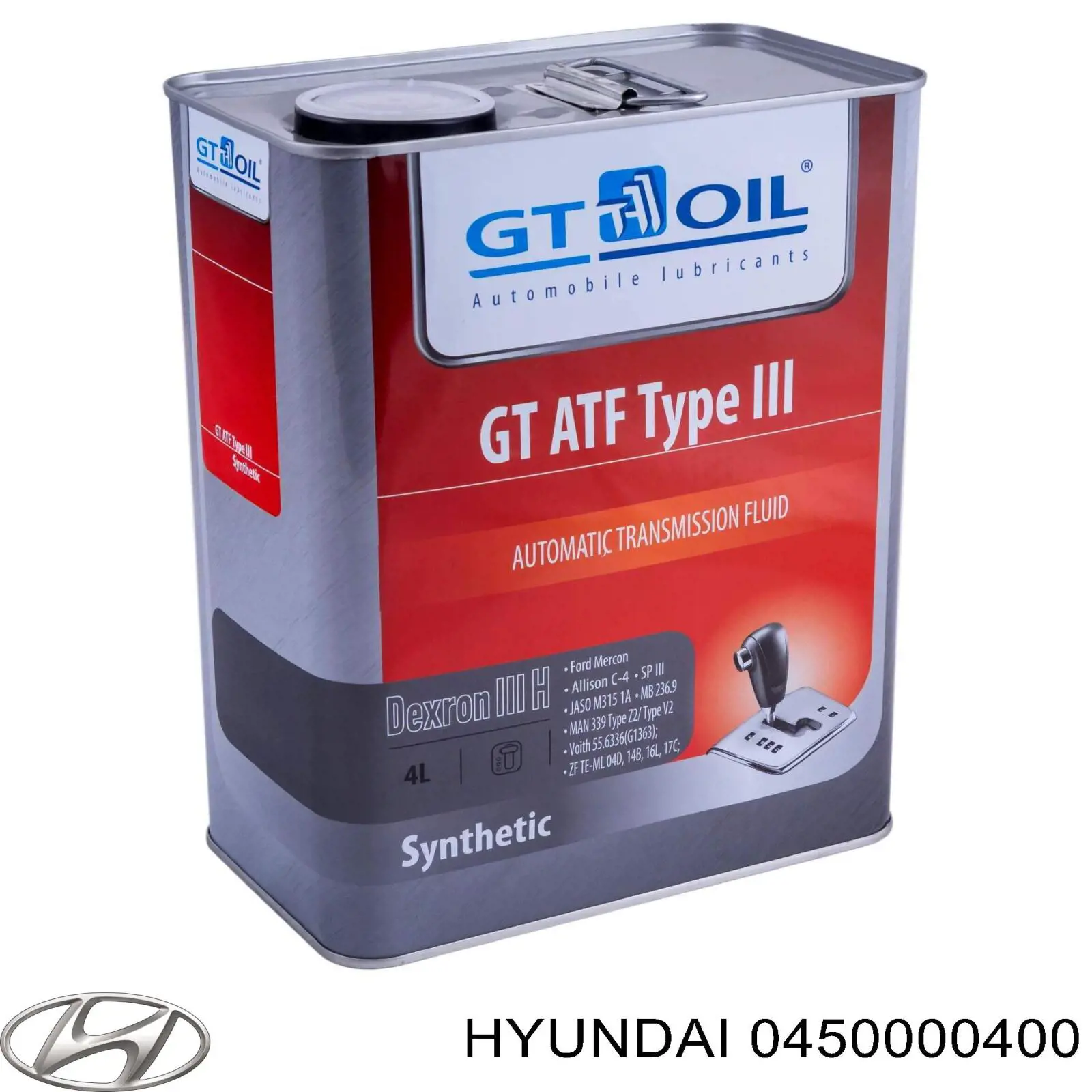 Купити 0450000400 Hyundai/Kia Масло трансмісії