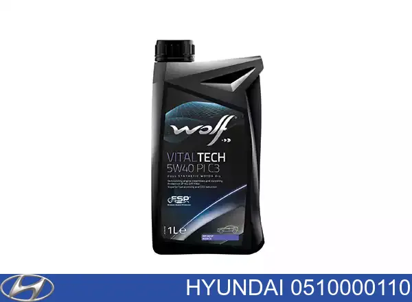 Масло трансмісії 0510000110 Hyundai/Kia