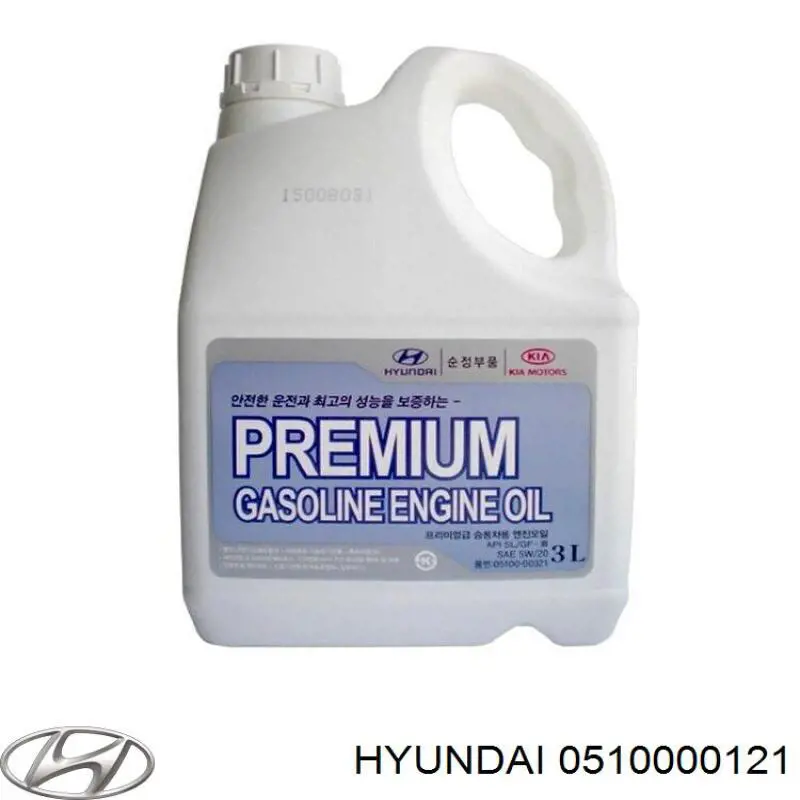 0510000121 Hyundai/Kia масло моторне