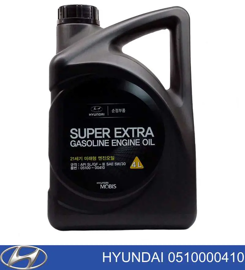 Моторне масло 0510000410 Hyundai/Kia
