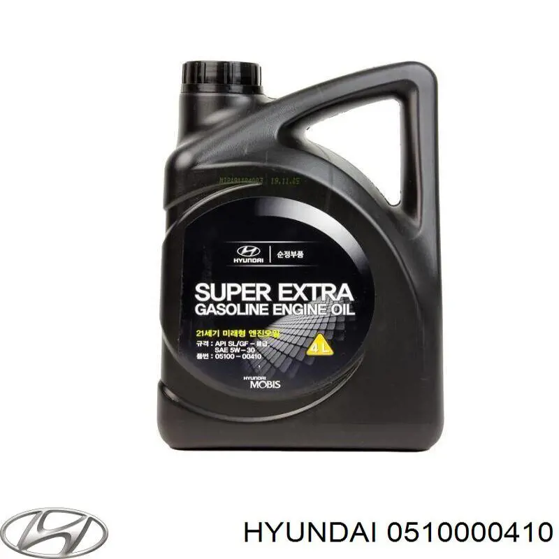 0510000410 Hyundai/Kia Масло двигуна