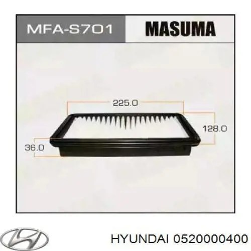 0520000400 Hyundai/Kia Масло моторне минеральное Premium PC Diesel 10W-30, 4л
