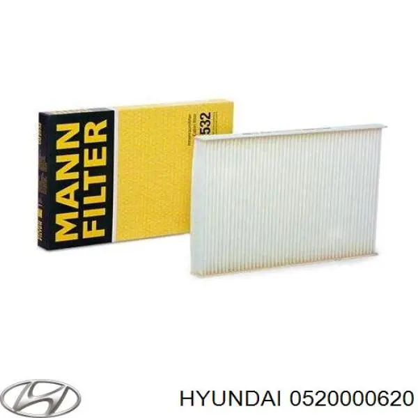 Олива Hyundai/Kia 0520000620 ціна, від 48.26 USD