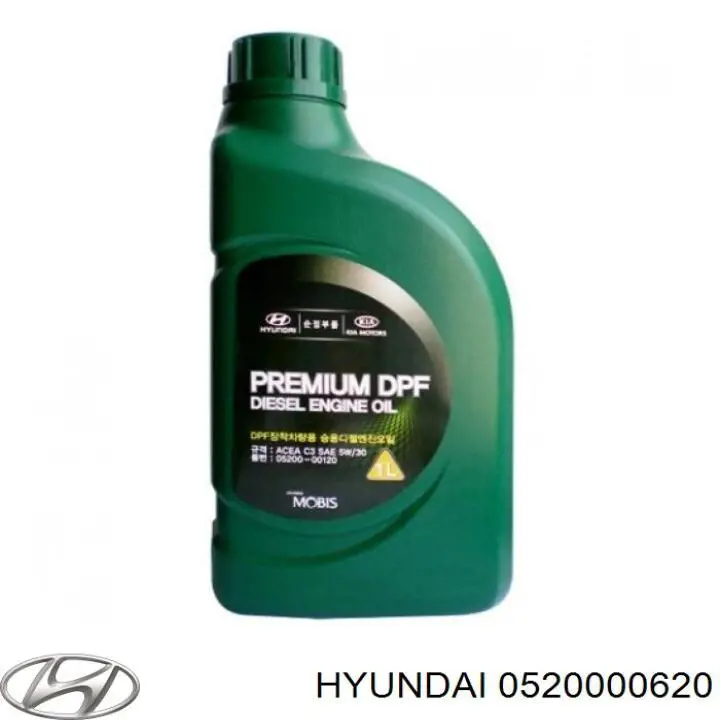 Моторна олива Hyundai/Kia 0520000620