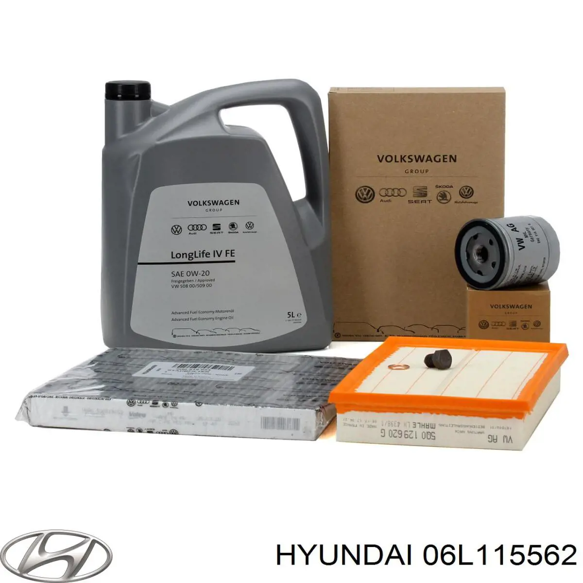 Купити 06L115562 Hyundai/Kia Фільтр очищення масла відцентровий
