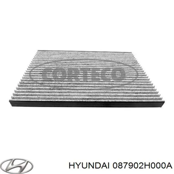 Купити 087902H000A Hyundai/Kia Фільтр салону вугільний