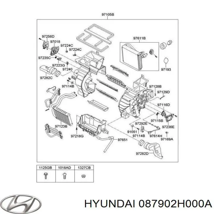 087902H000A Hyundai/Kia фільтр салону