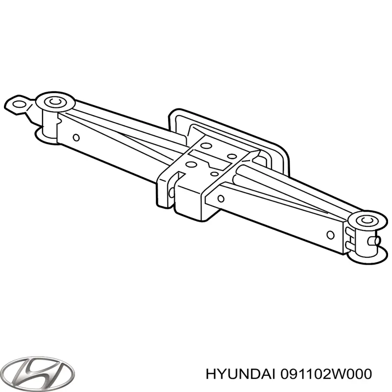  Hyundai/Kia 091102W000 ціна, від 61.19 USD