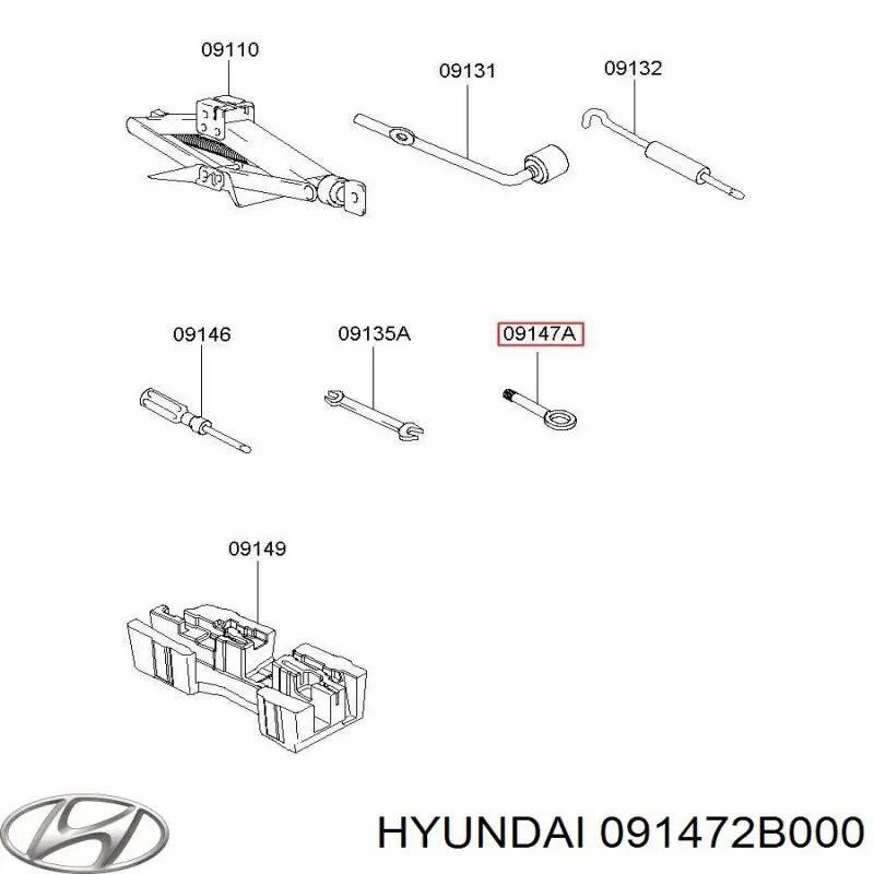 Буксирувальний гак Hyundai Tucson 1