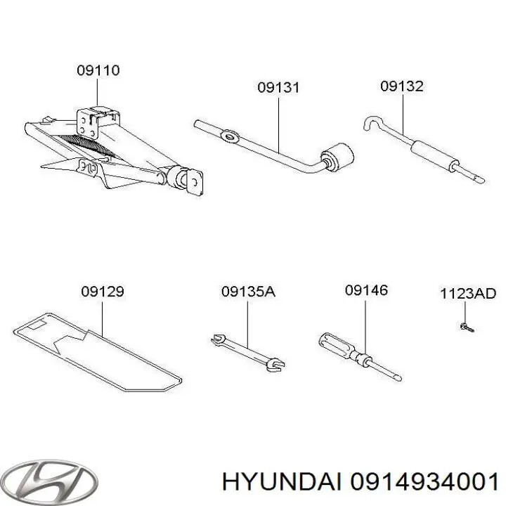 Купити 0914934001 Hyundai/Kia 