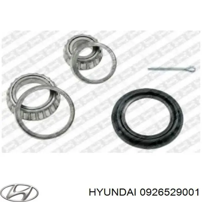 0926529001 Hyundai/Kia підшипник маточини задньої, внутрішній