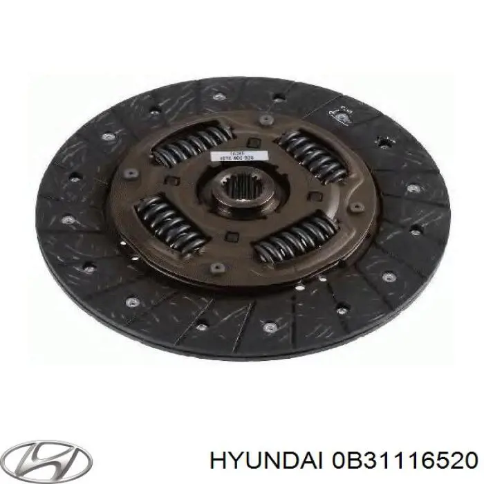 Купити 0B31116520 Hyundai/Kia Вилка зчеплення