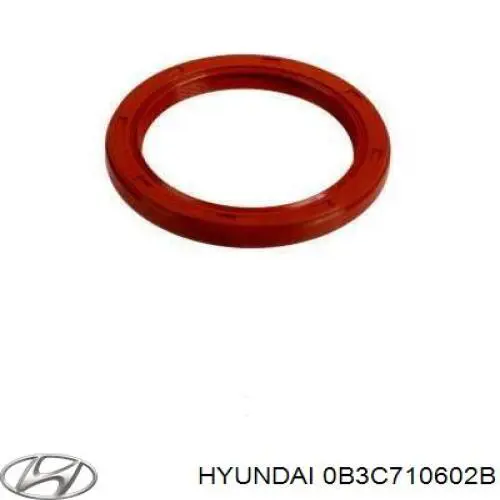Сальник коленвала двигуна, передній Hyundai/Kia 0B3C710602B ціна, від 3.51 USD